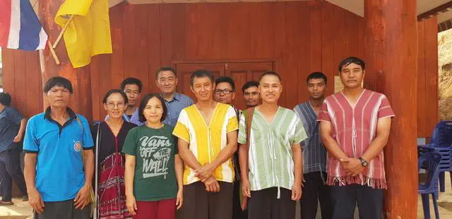 Jung with the New Heights Ministry evangelists.